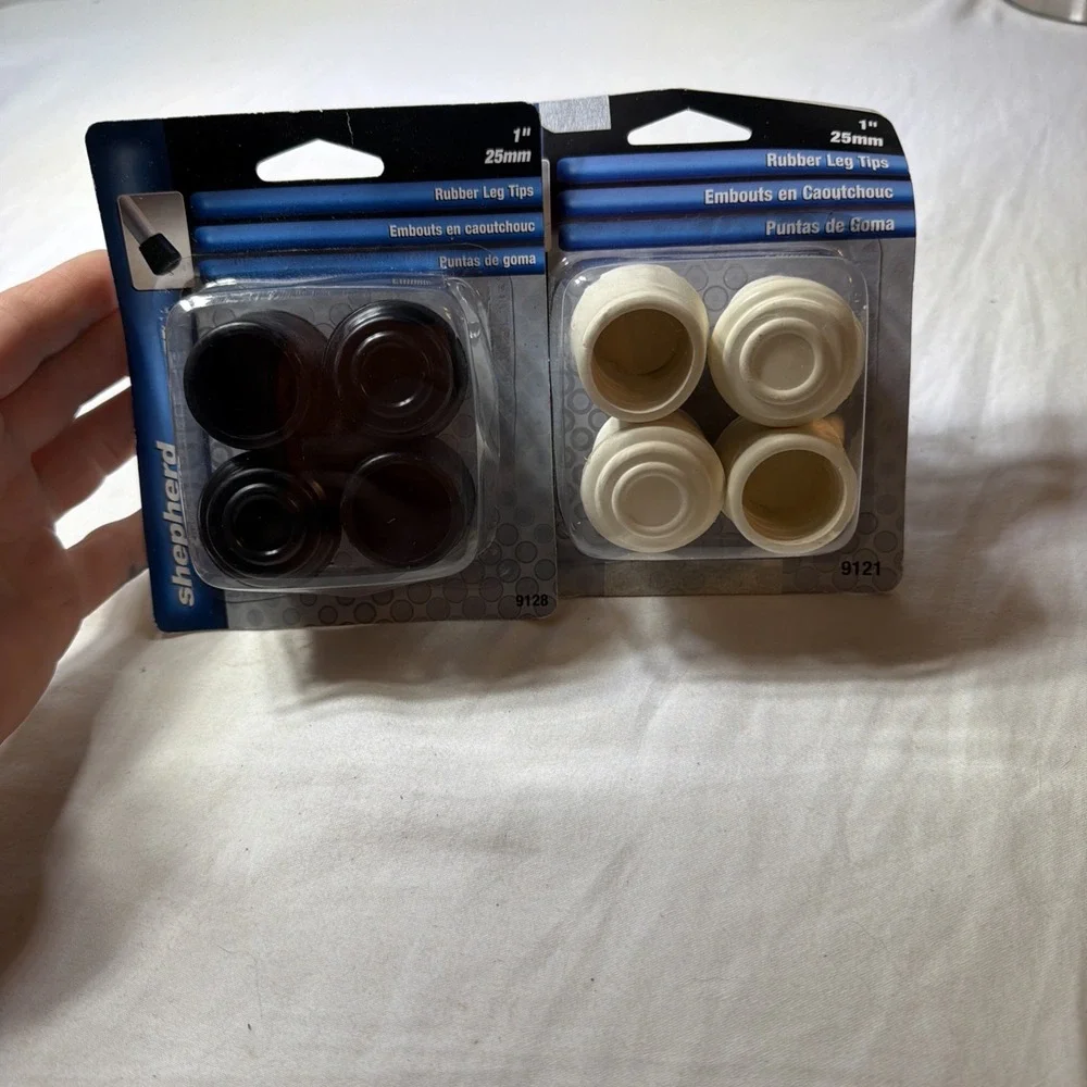 Lot Of 12 Rubber Leg Tips